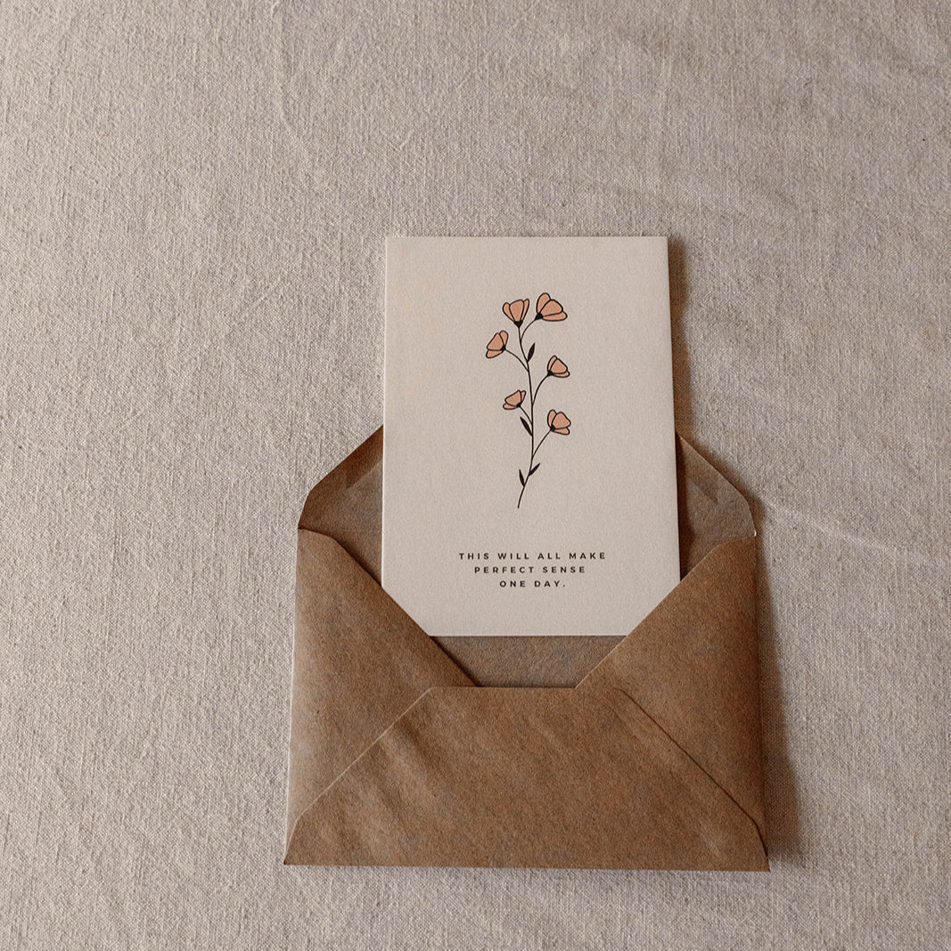 Postkaart - This will all make perfect sense one day