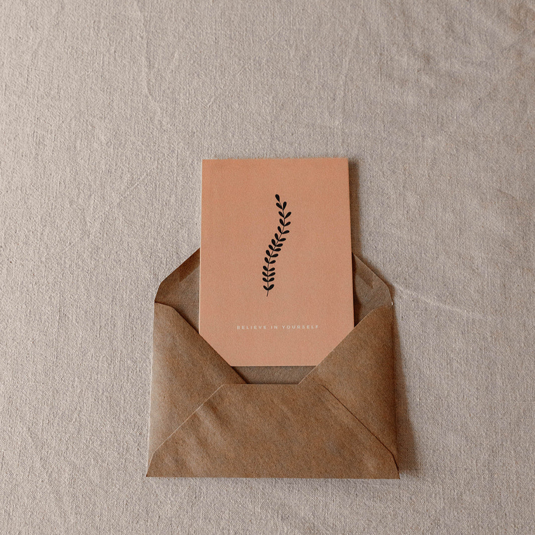 Postkaart - Believe in yourself