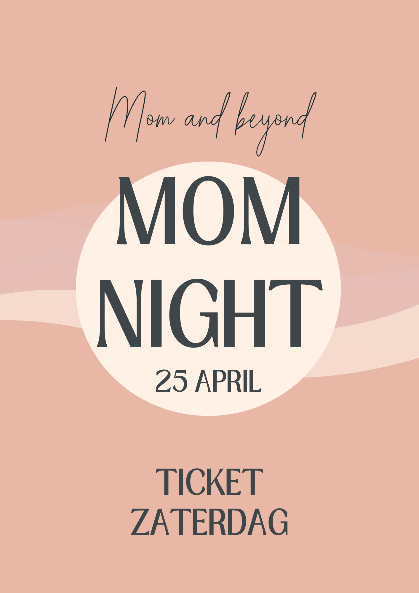 TICKET - Momnight - Zaterdag 25 april 2026